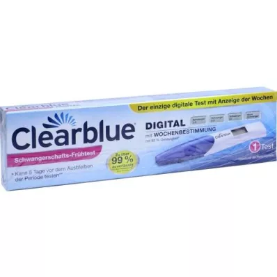 CLEARBLUE Terhességi teszt heti meghatározással, 1 db