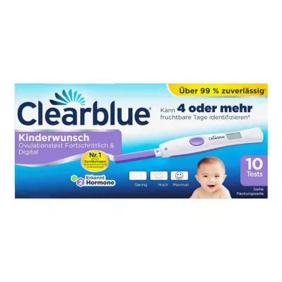 Clearblue Ovulation Test Advanced &amp; Digital (10 db)