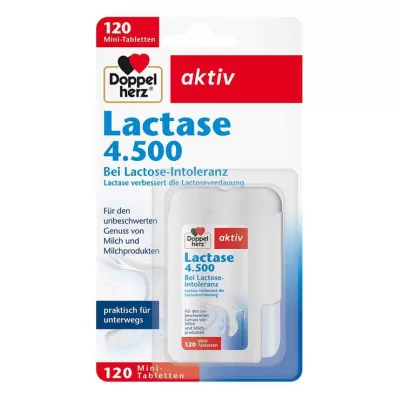 DOPPELHERZ Laktáz 4500 tabletta, 120 db
