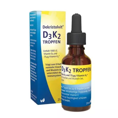 DEKRISTOLVIT D3K2 cseppek, 25 ml