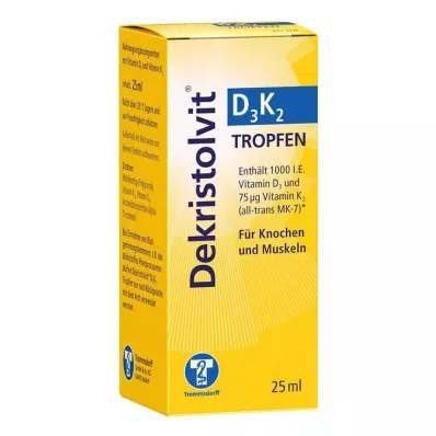 DEKRISTOLVIT D3K2 cseppek, 25 ml