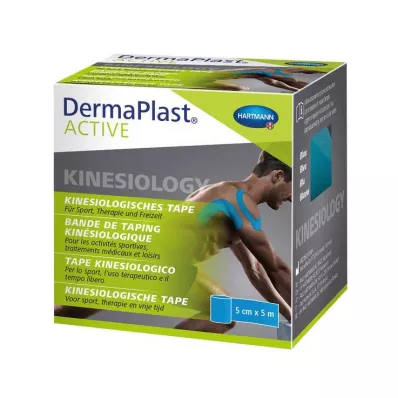 Dermaplast Active Kineziológiai Tape 5 cmx5 m kék, 1 db