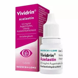 VIVIDRIN Azelastine 0,5 mg/ml szemcsepp, 6 ml