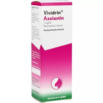 VIVIDRIN Azelasztin 1 mg/ml orrspray oldat, 10 ml