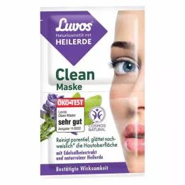 LUVOS Gyógyító föld tiszta maszk természetes kozmetikumok, 2X7.5 ml