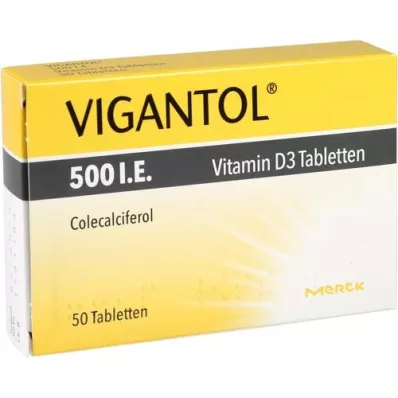 VIGANTOL 500 NE D3-vitamin tabletta, 50 db