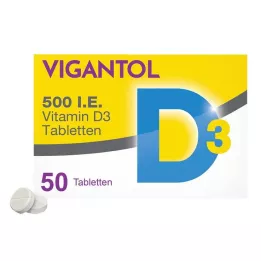 VIGANTOL 500 NE D3-vitamin tabletta, 50 db