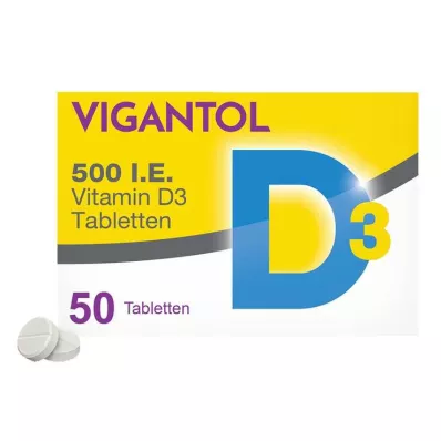 VIGANTOL 500 NE D3-vitamin tabletta, 50 db