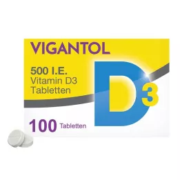 VIGANTOL 500 NE D3-vitamin tabletta, 100 db