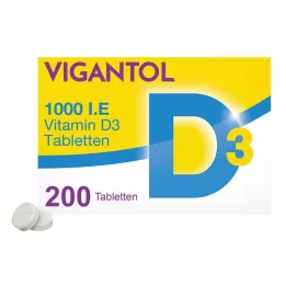 [1000 nE D3-vitamin tabletta, 200 db
