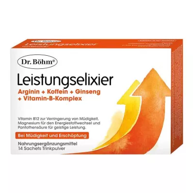 Dr. Böhm performance elixír pezsgőgranulátum, 14 db
