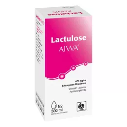 LACTULOSE AIWA 670 mg/ml belsőleges oldat, 500 ml