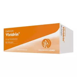 Cetirizine Vividrin® - gyorsan ható allergia tabletta, 100 db