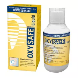 OXYSAFE Folyékony Prof. szájvíz fogorvosi változat, 250 ml