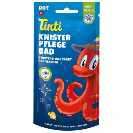 Tinti Knister ápoló kád piros pultkijelző, 50 g