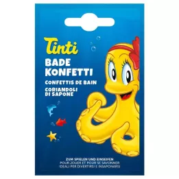 Tinti fürdőkonfetti tasakok pultkijelző, 6 g