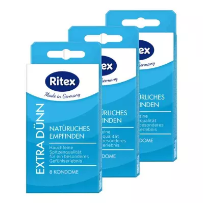 RITEX extra vékony óvszercsomag, 24 db