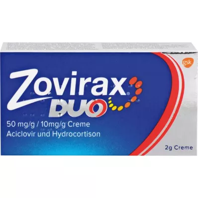 ZOVIRAX Duo 50 mg/g / 10 mg/g krém, 2 g