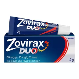 ZOVIRAX Duo 50 mg/g / 10 mg/g krém, 2 g