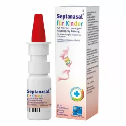SEPTANASAL gyermekeknek 0,5 mg/ml + 50 mg/ml Nasens., 10 ml
