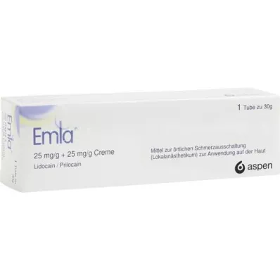 EMLA 25 mg/g + 25 mg/g krém, 30 g