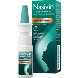 NASIVIN Orrspray konzervek nélkül, csecsemőknek, 10 ml