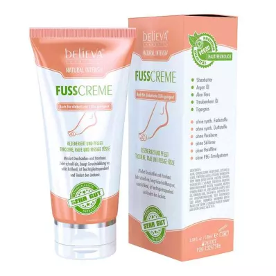 Believa Natural intenzív lábápoló krém (100 ml)