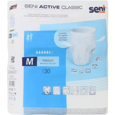 SENI Active Classic inkontinencia alsónadrág eldobható M, 30 db