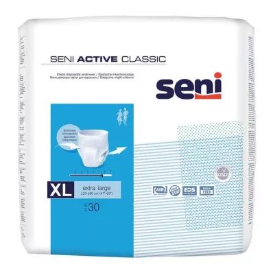SENI Active Classic inkontinencia alsónadrág eldobható XL, 30 db