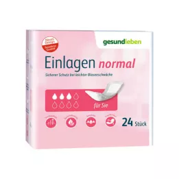 GESUND LEBEN Normál betétek, 24 db
