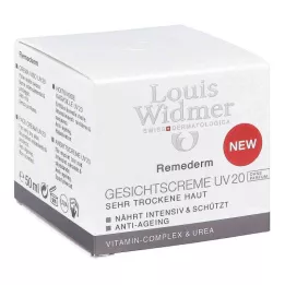 WIDMER Remederm arckrém UV 20 illatanyagmentes, 50 ml
