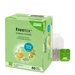 FREETOX Tea aranyrózsa-kamilla bio Salus Filter Herb, 40 db