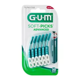 GUM Soft-Picks Advanced nagy, 30 St