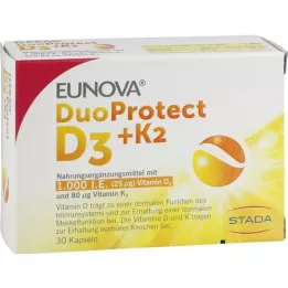 EUNOVA DuoProtect D3+K2 1000 I.E./80 μg kapszula, 30 db