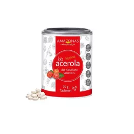 ACEROLA 100% organikus, természetes C-vitamin cukorkák, 70 g