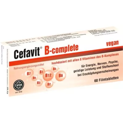 CEFAVIT B-complete filmtabletta, 60 db