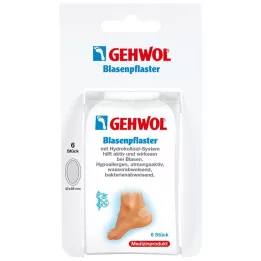 GEHWOL Hólyagtapasz, nagy, 6 db