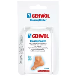 GEHWOL Hólyagtapasz válogatott, 6 db