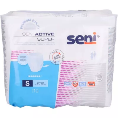 SENI Active Super inkontinencia rövidnadrág eldobható S, 10 db