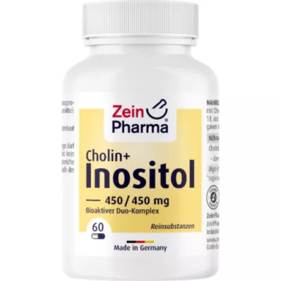 CHOLIN-INOSITOL 450/450 mg per veg. kapszula, 60 db