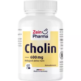 CHOLIN 600 mg tiszta bitartarát veg.kapszula, 60 db