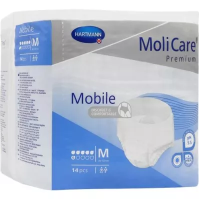 MOLICARE Premium Mobile 6 csepp M méret, 14 db