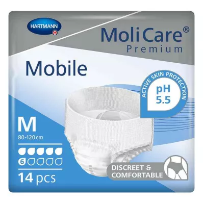 Molicare Premium Mobile 6 csepp m-es (14 db)