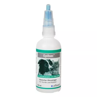 Epibac lúgos fültisztító oldat kutyáknak/macskáknak, 100 ml