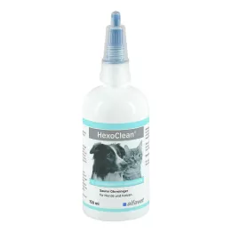 Hexoclean savas fültisztító kutyáknak és macskáknak, 150 ml
