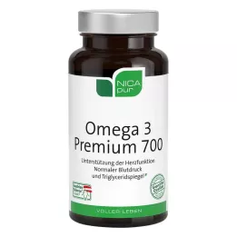 NICAPUR Omega-3 Premium 700 kapszula, 60 kapszula