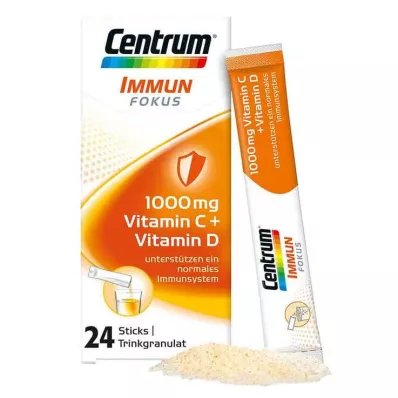 Centrum Immune Focus 1000 mg C + D vitamin pálcikák, 24 db