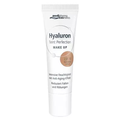 Hyaluron arcszín tökéletesítő smink natúr arany, 30 ml