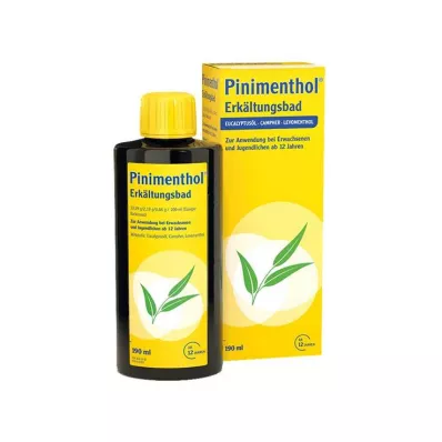 PINIMENTHOL Hideg fürdő 12 éves kortól, 190 ml