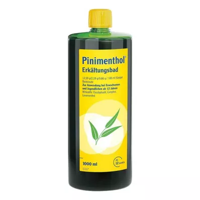 PINIMENTHOL Hidegfürdő 12 éves kortól, 1000 ml